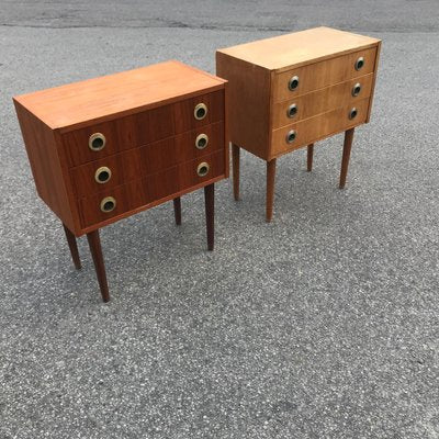 Mid-Century Danish Modern Dressers, 1960s, Set of 2-MXB-1240020