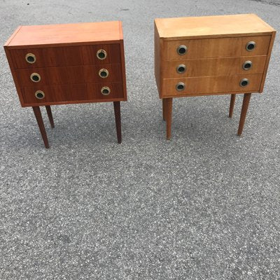 Mid-Century Danish Modern Dressers, 1960s, Set of 2-MXB-1240020