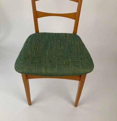 Mid-Century Danish Modern Ladder Back Dining Chairs, 1950s, Set of 6-BAF-763369