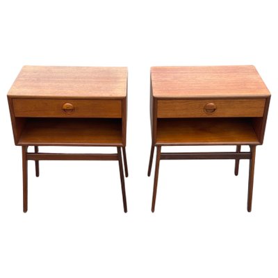 Mid-Century Danish Modern Nightstands, 1964, Set of 2-MXB-1762660