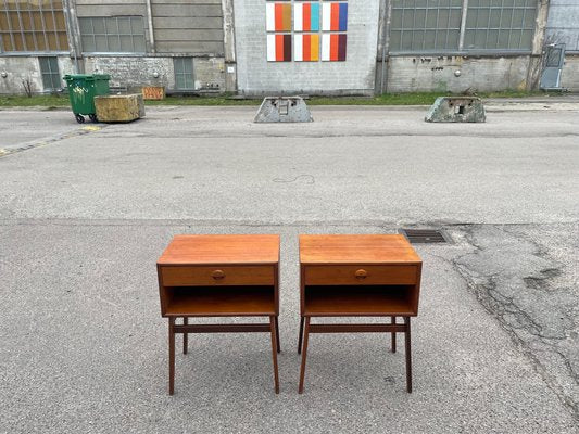 Mid-Century Danish Modern Nightstands, 1964, Set of 2-MXB-1762660