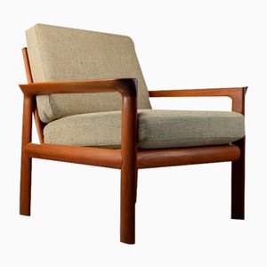 Mid-Century Danish Modern Teak Lounge Chair, 1960s-IEI-1735540