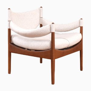 Mid-Century Danish Modus Lounge Chair by Kristian S. Vedel for Søren Willadsen, 1960s-LOT-2011503