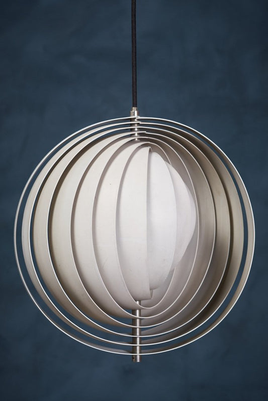 Mid-Century Danish Moonlight Pendant by Verner Panton