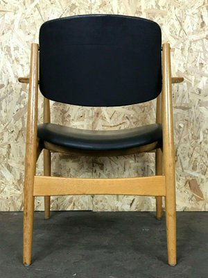 Mid-Century Danish Oak Armchair, 1960s-EJL-1063179