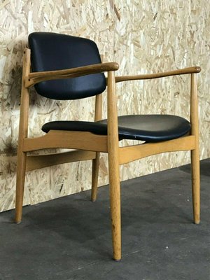 Mid-Century Danish Oak Armchair, 1960s-EJL-1063179