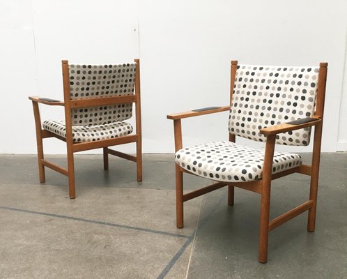 Mid-Century Danish Oak Armchairs by Kurt Østervig, Set of 2-UAH-872457