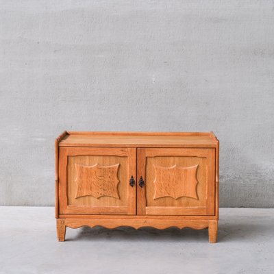 Mid-Century Danish Oak Bedside Cabinets or Sideboards attributed to Henning Kjaernulf, Set of 2-JRP-1764479