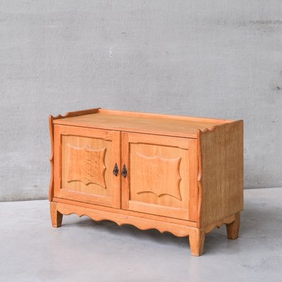 Mid-Century Danish Oak Bedside Cabinets or Sideboards attributed to Henning Kjaernulf, Set of 2-JRP-1764479