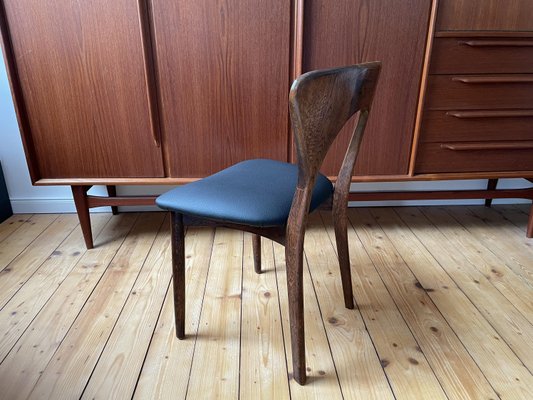 Mid-Century Danish Oak Desk Armchair by Niels Koefoed, 1960s-WSA-936823