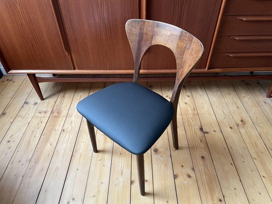 Mid-Century Danish Oak Desk Armchair by Niels Koefoed, 1960s-WSA-936823