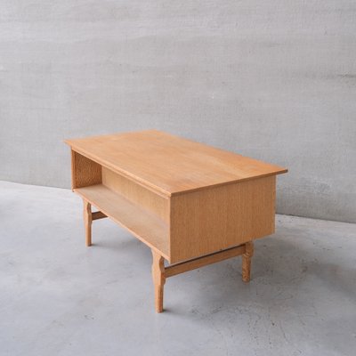 Mid-Century Danish Oak Desk attributed to Henning Kjaernulf-JRP-1764652