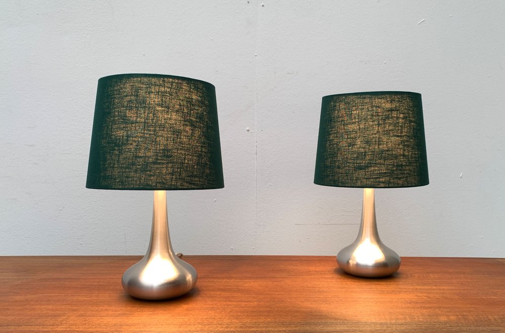 Mid-Century Danish Orient Table Lamp by Jo Hammerborg for Fog & Morup, 1960s, Set of 2