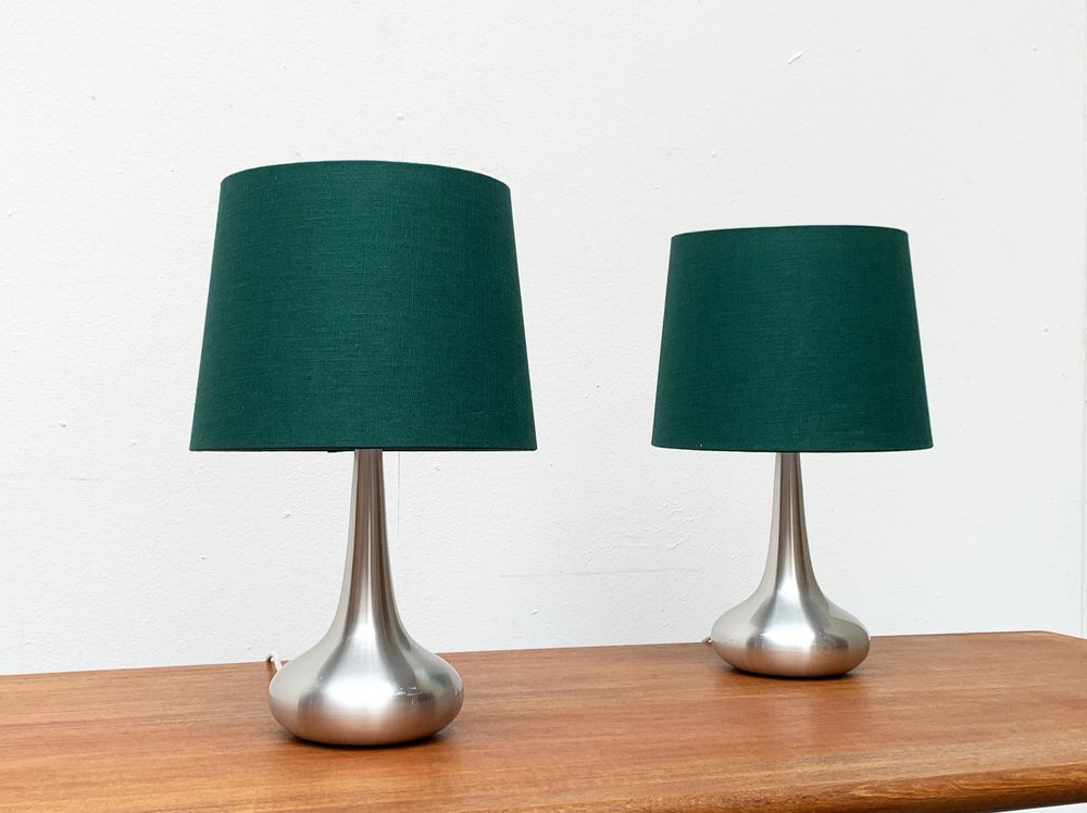 Mid-Century Danish Orient Table Lamp by Jo Hammerborg for Fog & Morup, 1960s, Set of 2