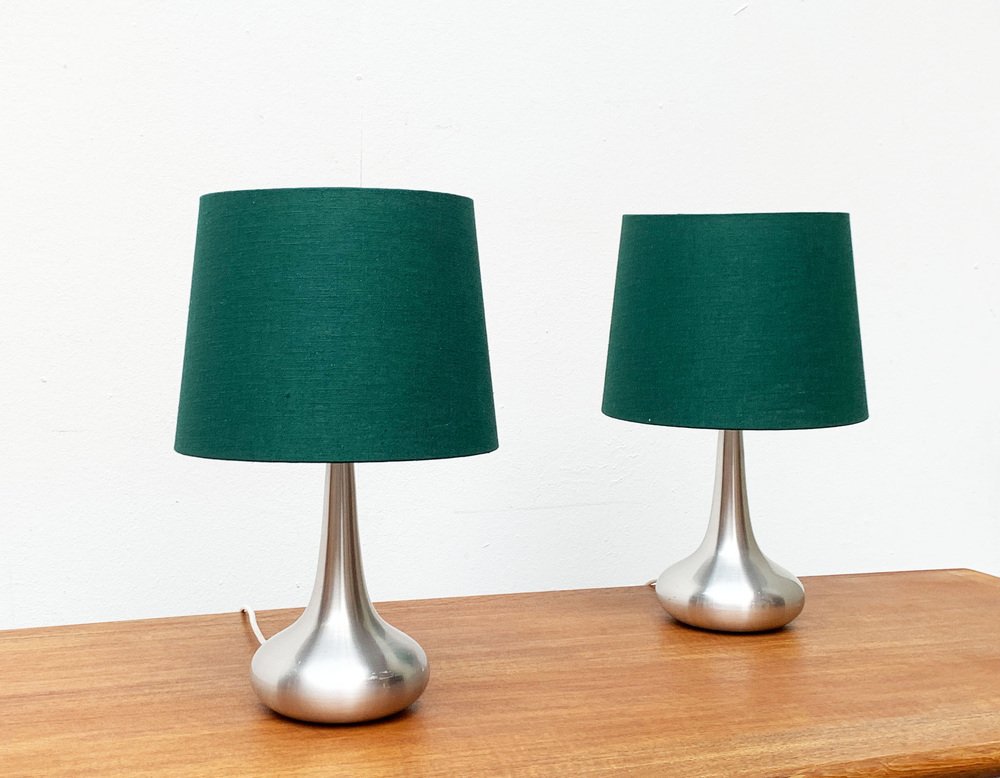 Mid-Century Danish Orient Table Lamp by Jo Hammerborg for Fog & Morup, 1960s, Set of 2