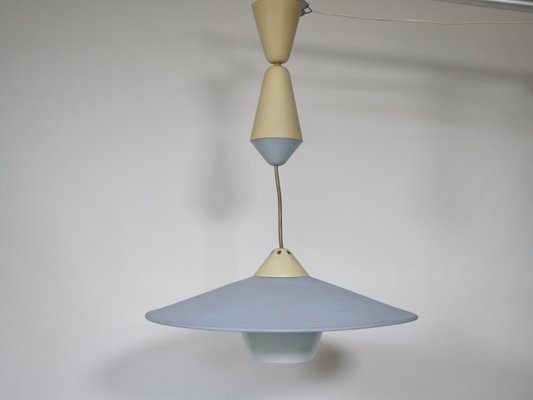 Mid-Century Danish Pastel Ceiling Lamp, 1950s-LVS-1196079