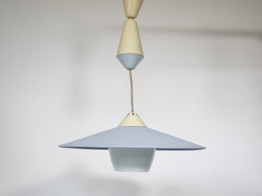 Mid-Century Danish Pastel Ceiling Lamp, 1950s-LVS-1196079