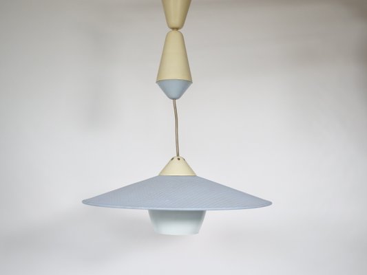 Mid-Century Danish Pastel Ceiling Lamp, 1950s-LVS-1196079