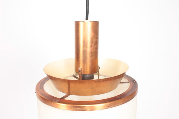 Mid-Century Danish Pendant in Copper-FK-945051