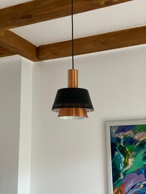 Mid-Century Danish Pendant Lamp by Jo Hammerborg for Fog Mørup, 1960s-WSA-1063448