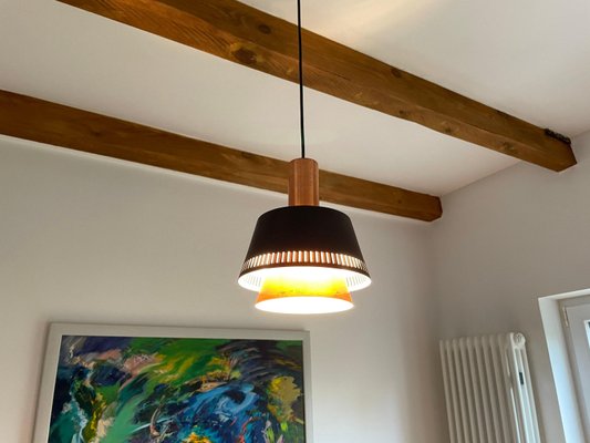 Mid-Century Danish Pendant Lamp by Jo Hammerborg for Fog Mørup, 1960s-WSA-1063448