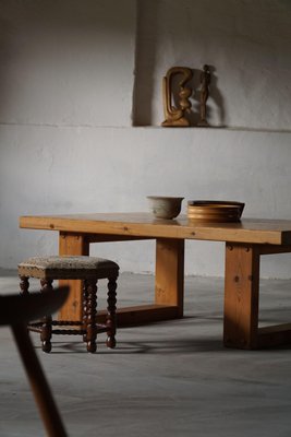 Mid-Century Danish Pine Rectangular Coffee Table, 1960s-MXF-1385307