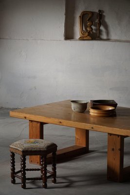 Mid-Century Danish Pine Rectangular Coffee Table, 1960s-MXF-1385307