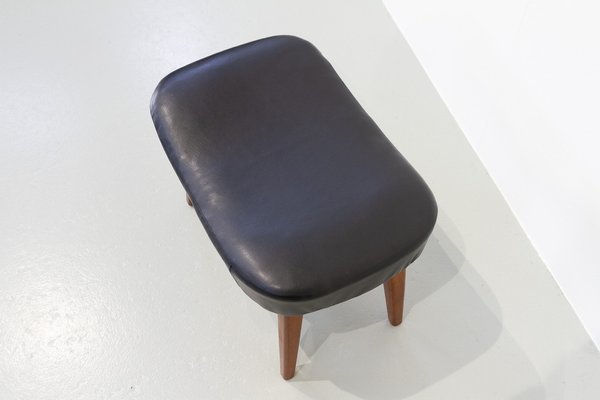 Mid-Century Danish Pragh Stool by Madsen & Schubell, 1950s.-WIX-1801449