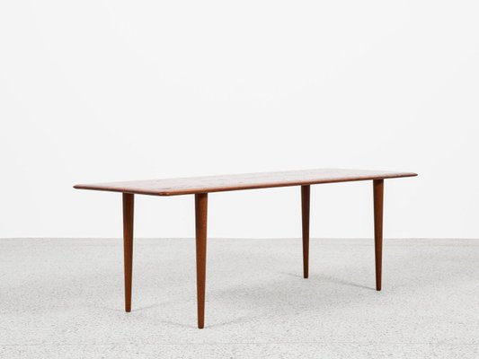 Mid-Century Danish Rectangular Coffee Table attributed to Peter Hvidt & Orla Mølgaard-Nielsen for France & Søn-MF-2034063