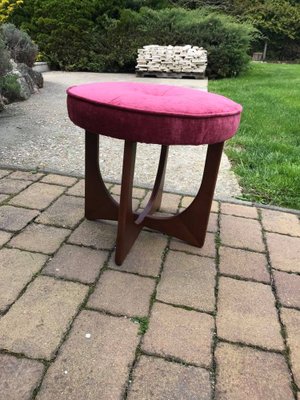 Mid-Century Danish Restored Teak Ottoman from G-Plan, 1960s-OXJ-920138