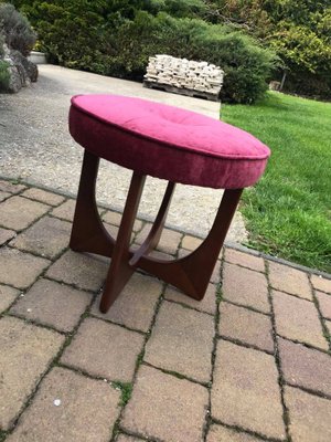 Mid-Century Danish Restored Teak Ottoman from G-Plan, 1960s-OXJ-920138