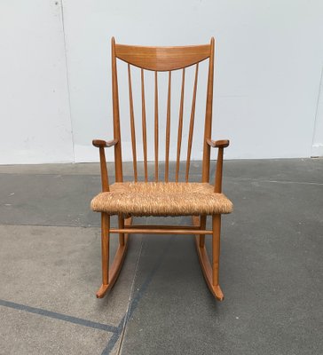 Mid-Century Danish Rocking Chair-UAH-989315