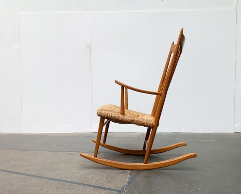 Mid-Century Danish Rocking Chair-UAH-989315