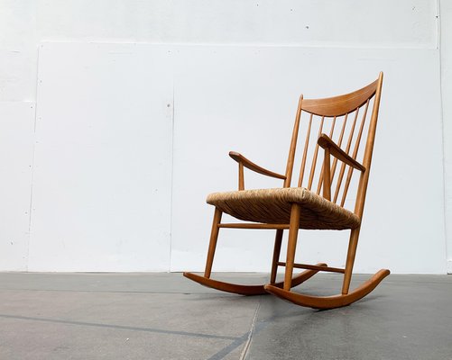 Mid-Century Danish Rocking Chair-UAH-989315