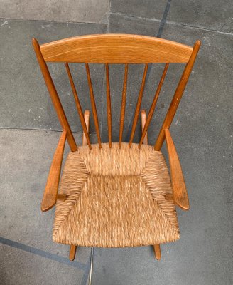 Mid-Century Danish Rocking Chair-UAH-989315