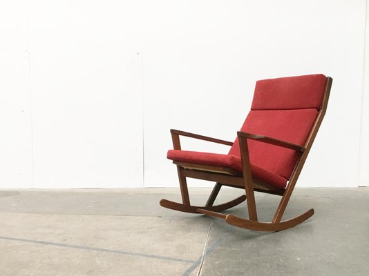 Mid-Century Danish Rocking Chair by Poul Volther for Frem Røjle-UAH-558140