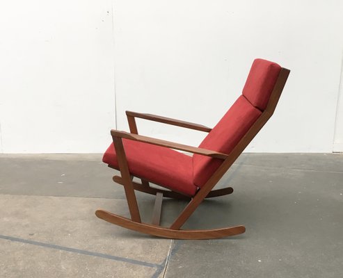 Mid-Century Danish Rocking Chair by Poul Volther for Frem Røjle-UAH-558140