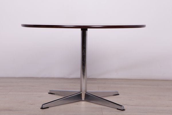 Mid-Century Danish Rosewood & Chrome Coffee Table, 1960s-NIT-851940