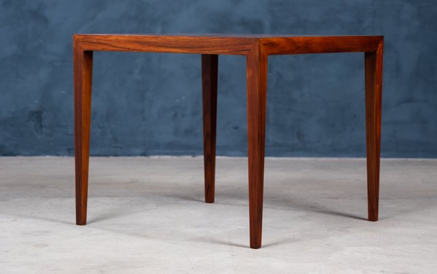 Mid-Century Danish Rosewood Coffee or Side Table by Severin Hansen for Haslev Møbelsnedkeri, 1950s-ZGQ-739810