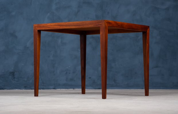 Mid-Century Danish Rosewood Coffee or Side Table by Severin Hansen for Haslev Møbelsnedkeri, 1950s-ZGQ-739810