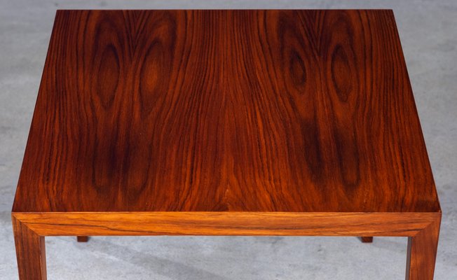 Mid-Century Danish Rosewood Coffee or Side Table by Severin Hansen for Haslev Møbelsnedkeri, 1950s-ZGQ-739810