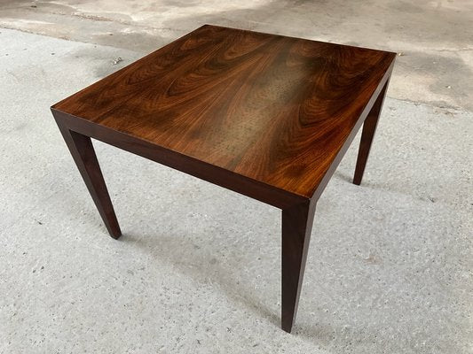 Mid-Century Danish Rosewood Coffee Table by Severin Hansen for Haslev Furniture Factory, 1960s-GON-1725415