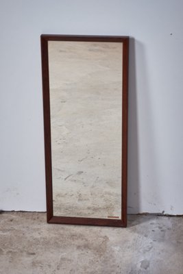 Mid-Century Danish Rosewood Frame Mirror, 1960s-ZGQ-676704