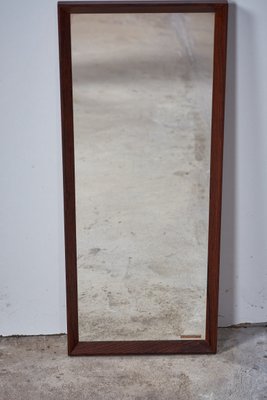 Mid-Century Danish Rosewood Frame Mirror, 1960s-ZGQ-676704