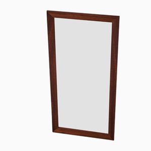 Mid-Century Danish Rosewood Frame Mirror, 1960s-ZGQ-676705