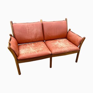 Mid-Century Danish Rosewood & Leather Sofa by Illum Wikkelsø for CFC Silkeborg-MXB-1239955