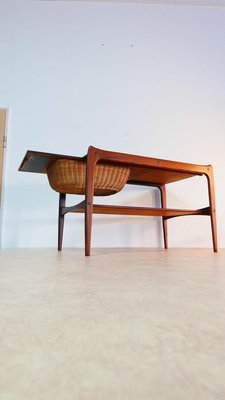 Mid-Century Danish Rosewood Sewing Table-KK-811752