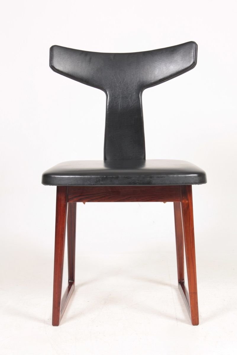 Mid-Century Danish Rosewood Side Chair by Helge Sibast for Sibast, 1960s