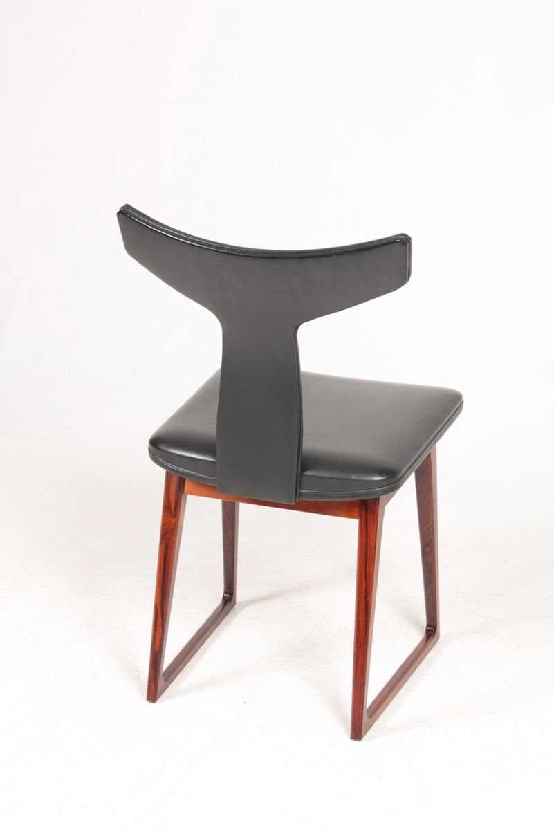 Mid-Century Danish Rosewood Side Chair by Helge Sibast for Sibast, 1960s