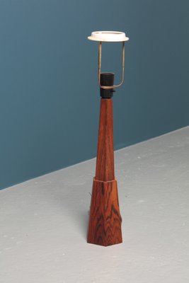 Mid-Century Danish Rosewood Table Lamp, 1950s-FK-549201